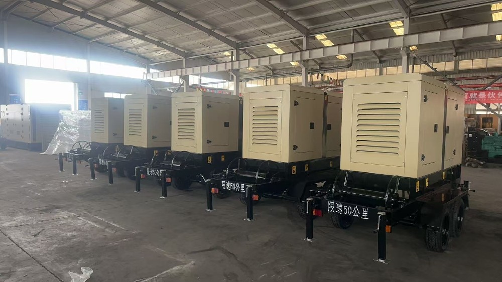 近期交付各种行业应用发电机组机组